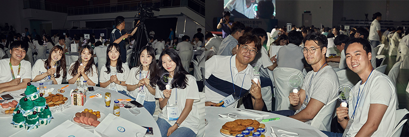 열정과 도전으로 똘똘 뭉친 삼성디스플레이 신입사원들의 입사 1주년 행사