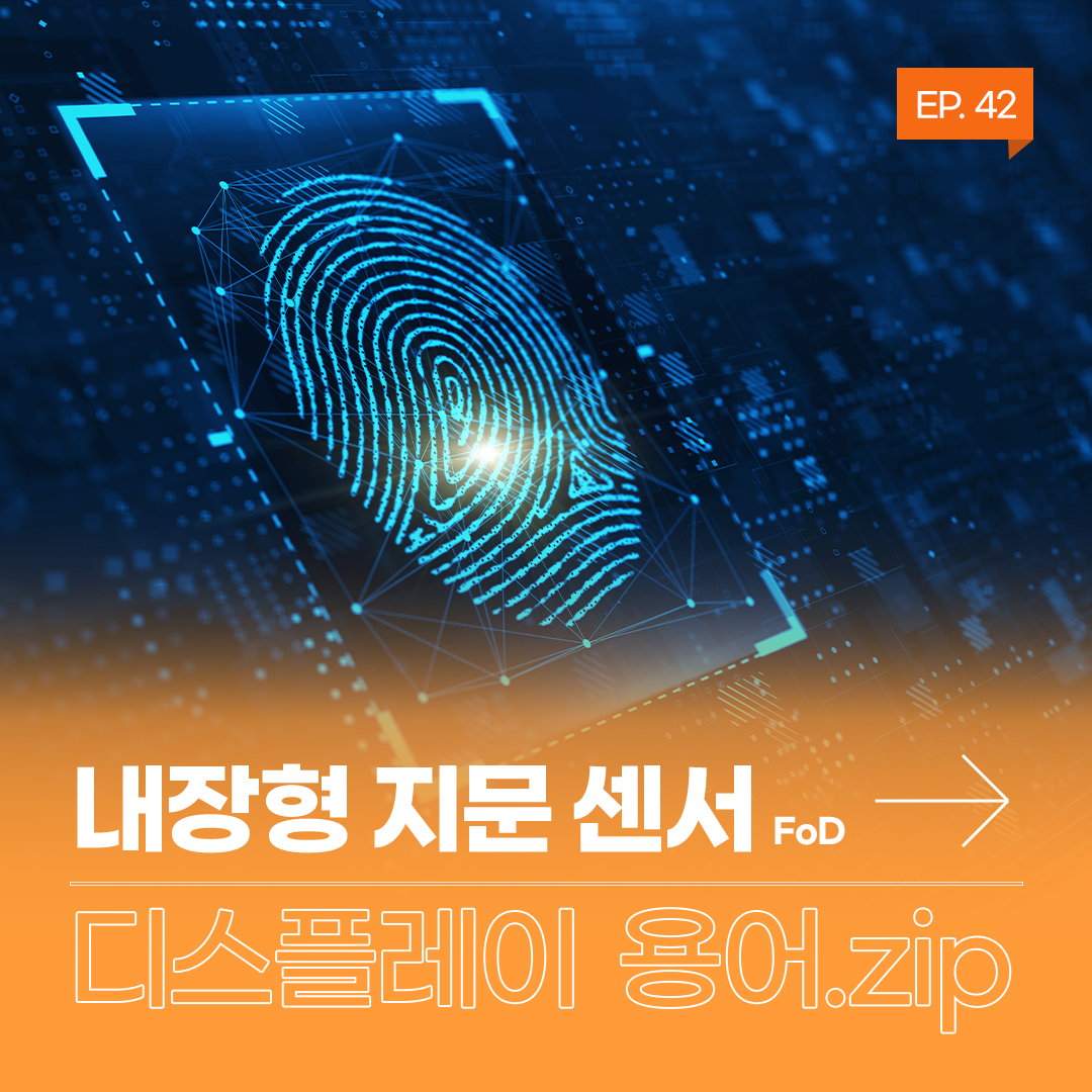 EP. 42  내장형 지문 센서 FoD 디스플레이 용어.zip