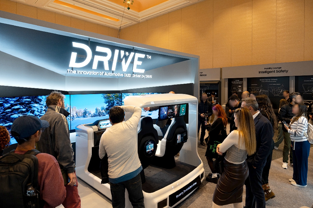 'CES 2026' 삼성디스플레이 전시 현장