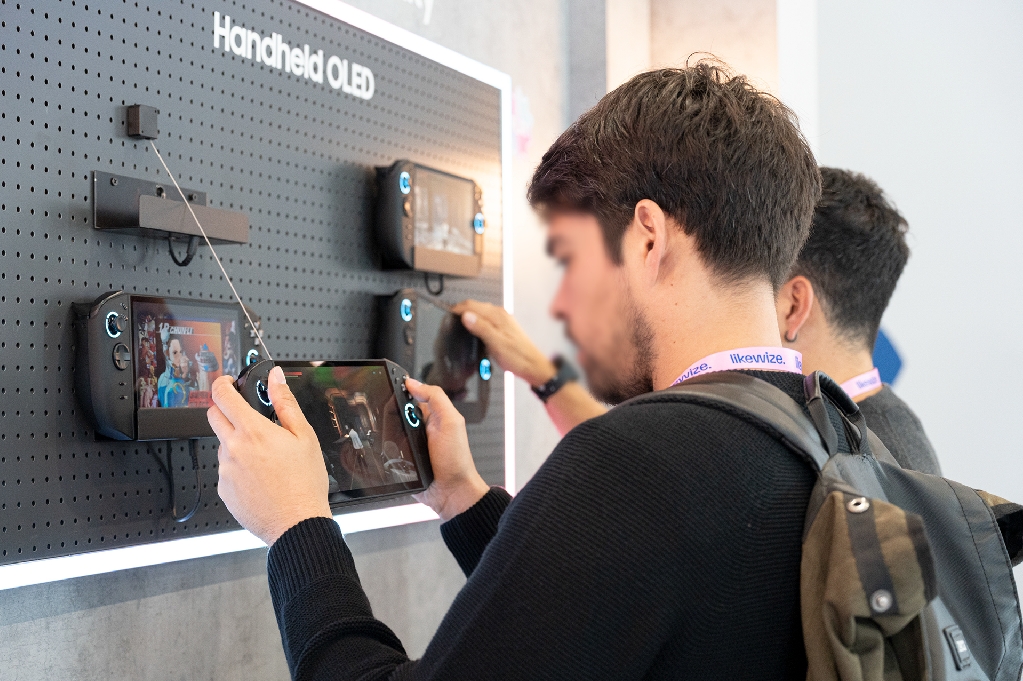 'MWC26' 삼성디스플레이 전시 현장