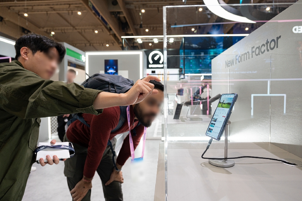 'MWC26' 삼성디스플레이 전시 현장