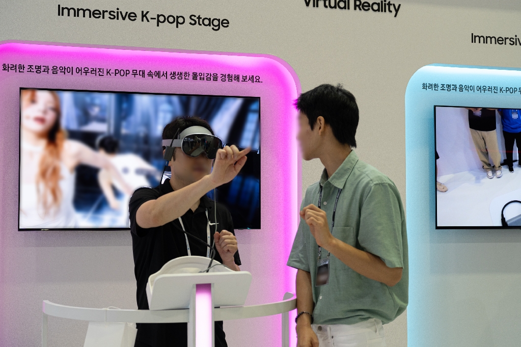 'K-디스플레이 2026' 삼성디스플레이 전시 현장