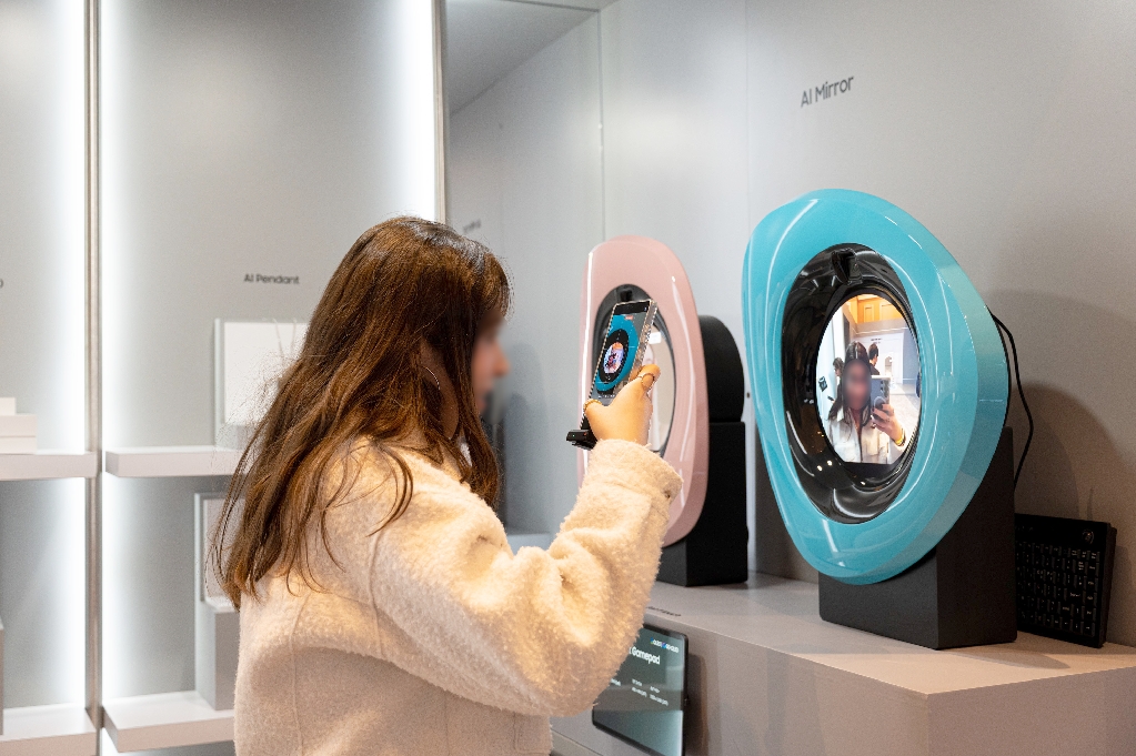 'CES 2026' 삼성디스플레이 전시 현장