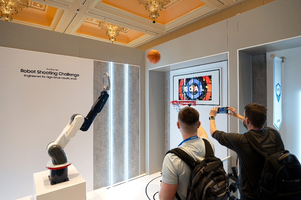 'CES 2026' 삼성디스플레이 전시 현장