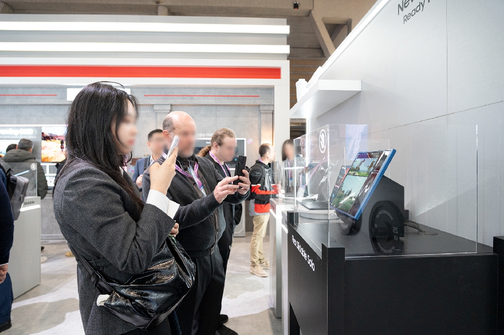 'MWC26' 삼성디스플레이 전시 현장