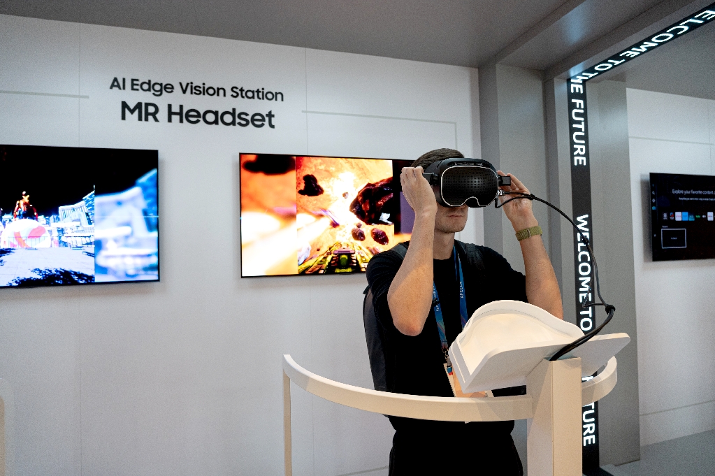 'CES 2026' 삼성디스플레이 전시 현장