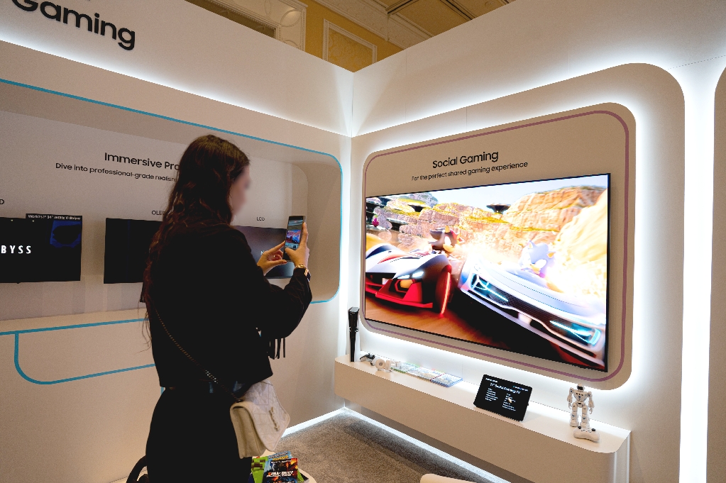 'CES 2026' 삼성디스플레이 전시 현장