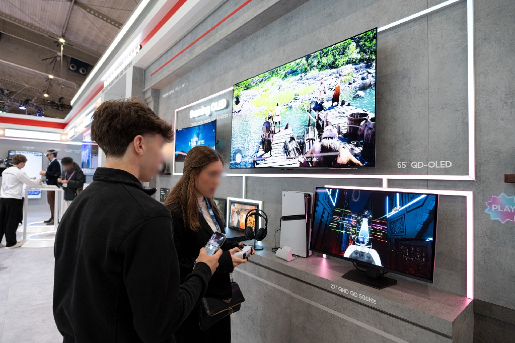 'MWC26' 삼성디스플레이 전시 현장