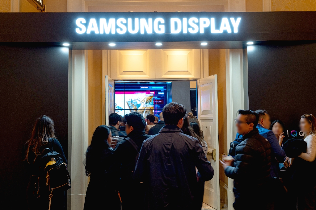 'CES 2026' 삼성디스플레이 전시 현장