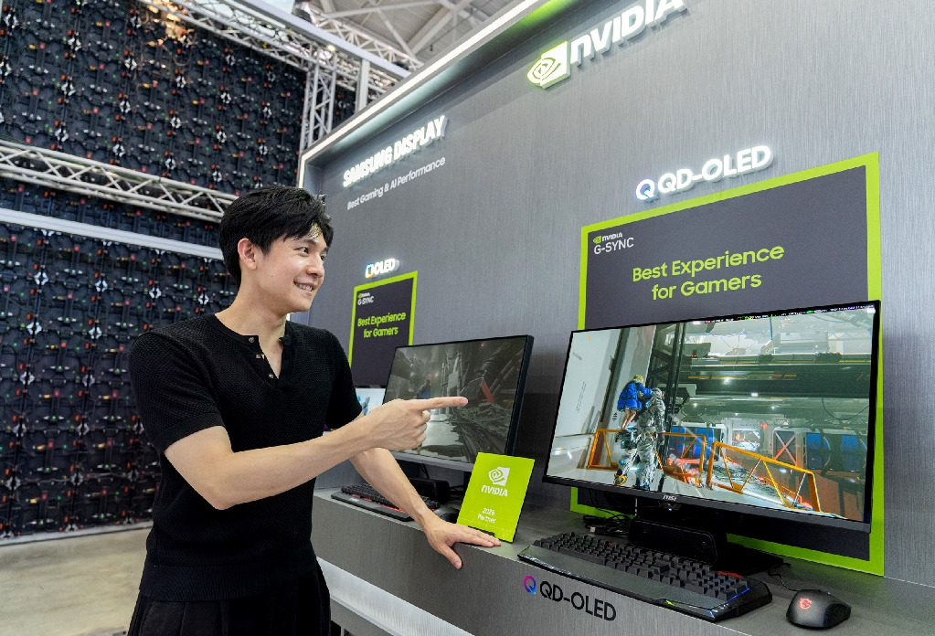 삼성디스플레이, 엔비디아® 손잡고 궁극의 OLED 게이밍 화질 선보인다