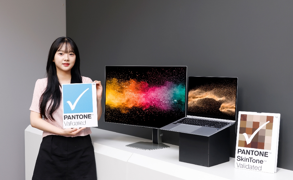 삼성D 노트북·모니터 패널, 업계 최초 '팬톤 인증' 획득