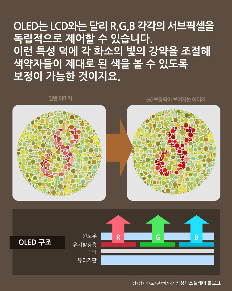 사람을 위한 디스플레이-색약편